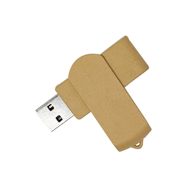 Promocionales Monterrey USB Giratoria Reciclada
