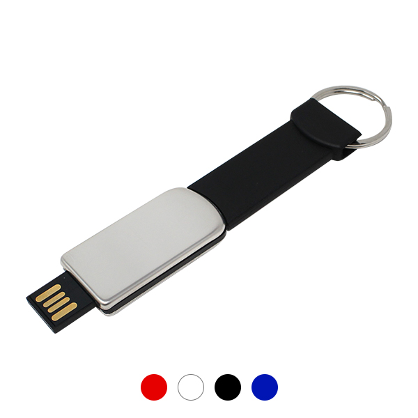 Promocionales Monterrey USB Llavero Silicon Retractil
