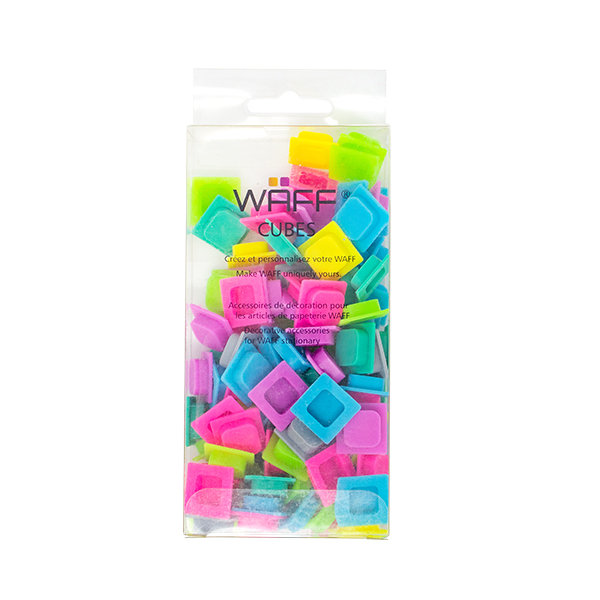 Promocionales Monterrey WAFF Cubos de Colores